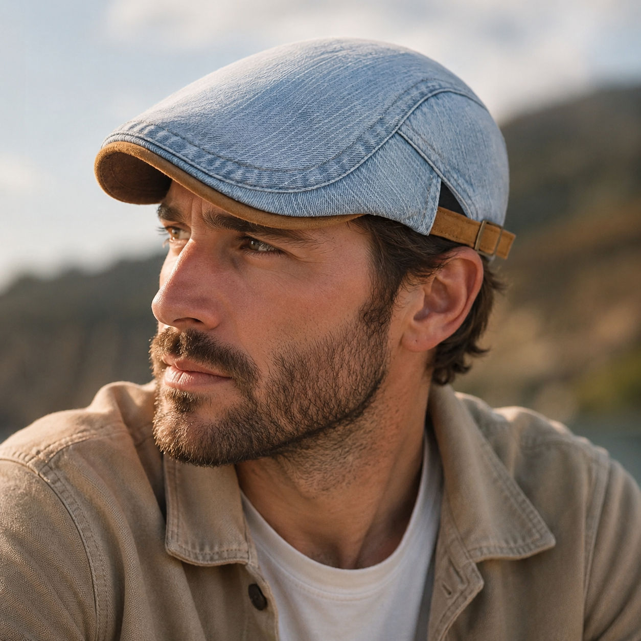 Stoneford Denim Cap